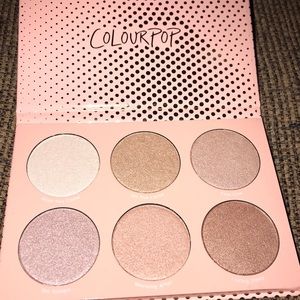 In-Nude-Edon 6 pan highlighter palette